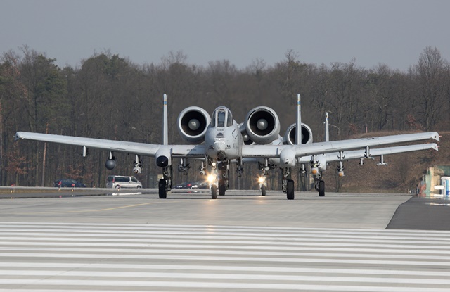 A-10 Thunderbolt II w Powidzu