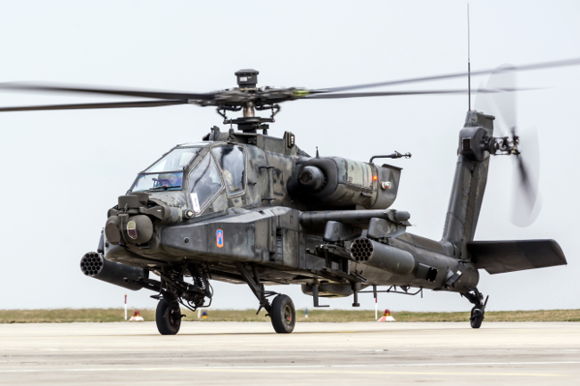 Amerykańskie śmigłowce Apache w Europie