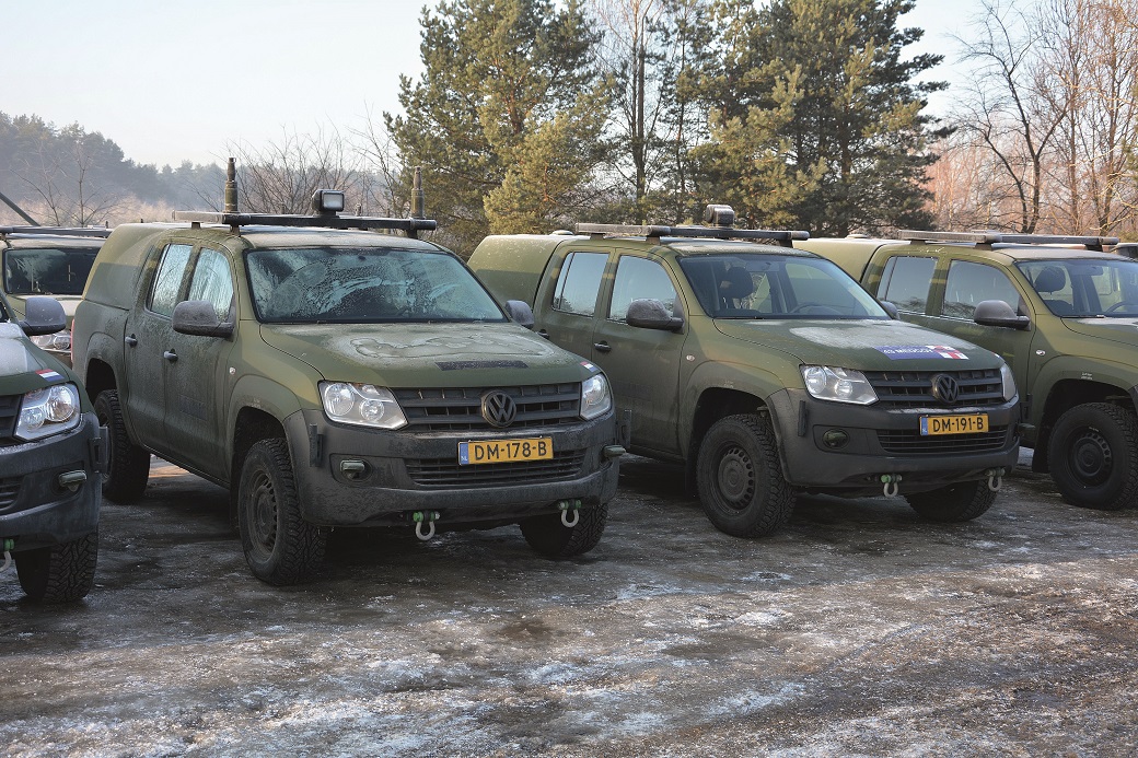 Pick-up w zastosowaniu wojskowym