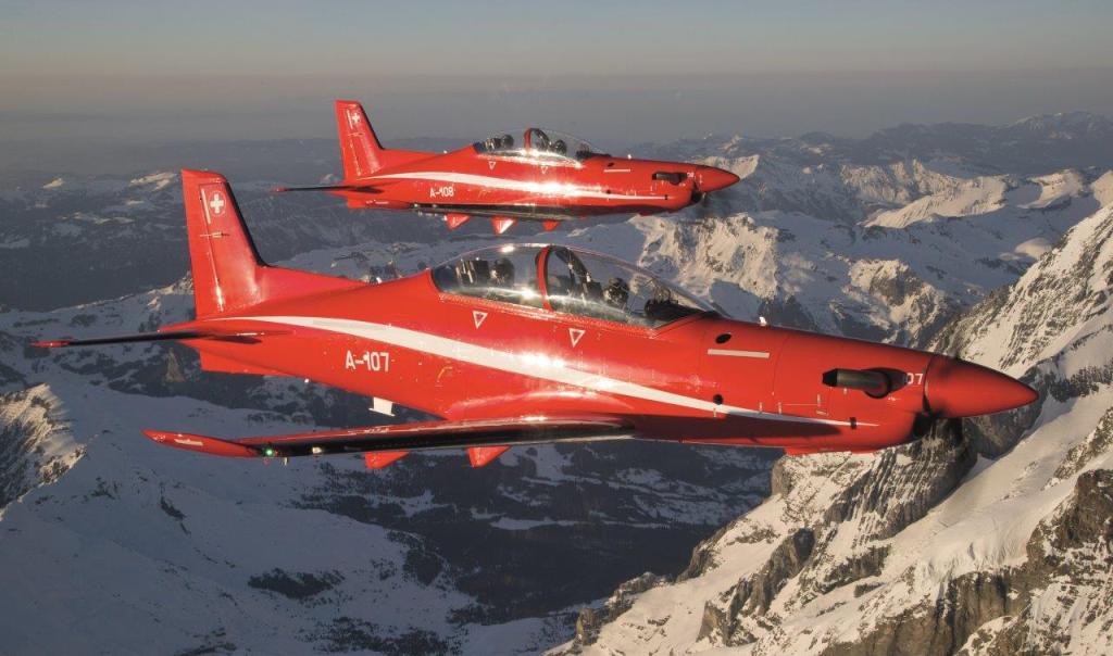 Bolid szkolenia lotniczego - Pilatus PC-21