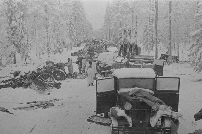 Idy marcowe pod Suomussalmi. Rozbicie radzieckiej 163. Dywizji Strzelców w grudniu 1939 roku