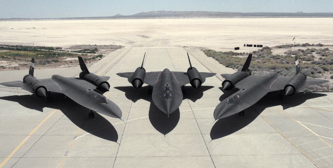 Lockheed Blackbird w NASA