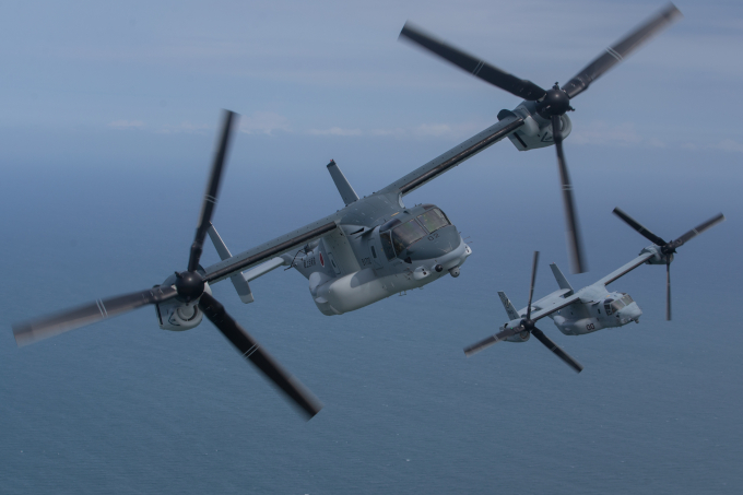 Użytkownicy zmiennopłatów V-22 Osprey